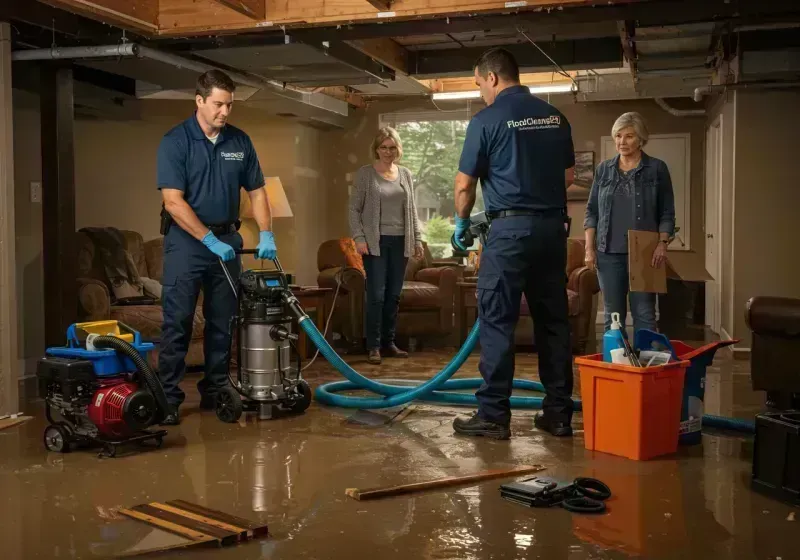 Basement Water Extraction and Removal Techniques process in Wilton Manors, FL