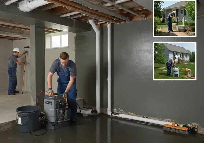 Basement Waterproofing and Flood Prevention process in Wilton Manors, FL